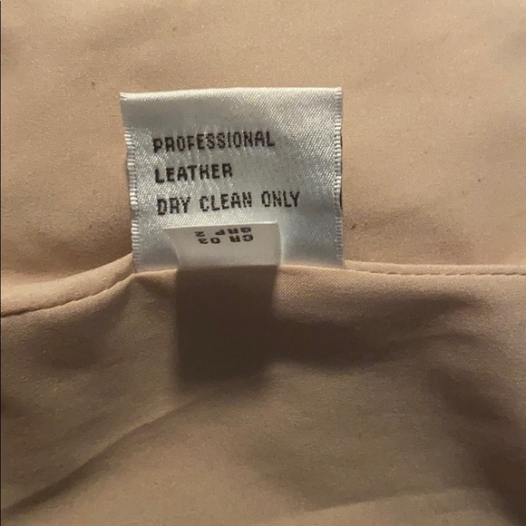 St. John Leather Jacket by Marie Gray Size P - Picture 11 of 11